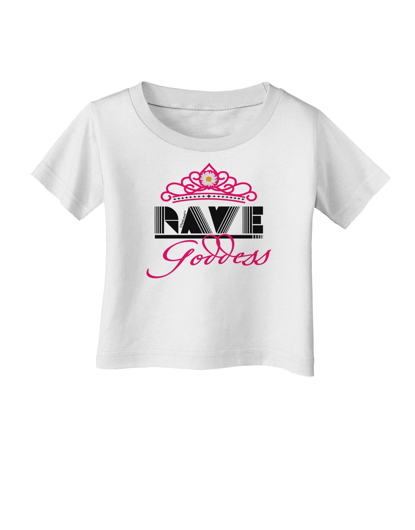 Rave Goddess Infant T-Shirt-Infant T-Shirt-TooLoud-White-06-Months-Davson Sales