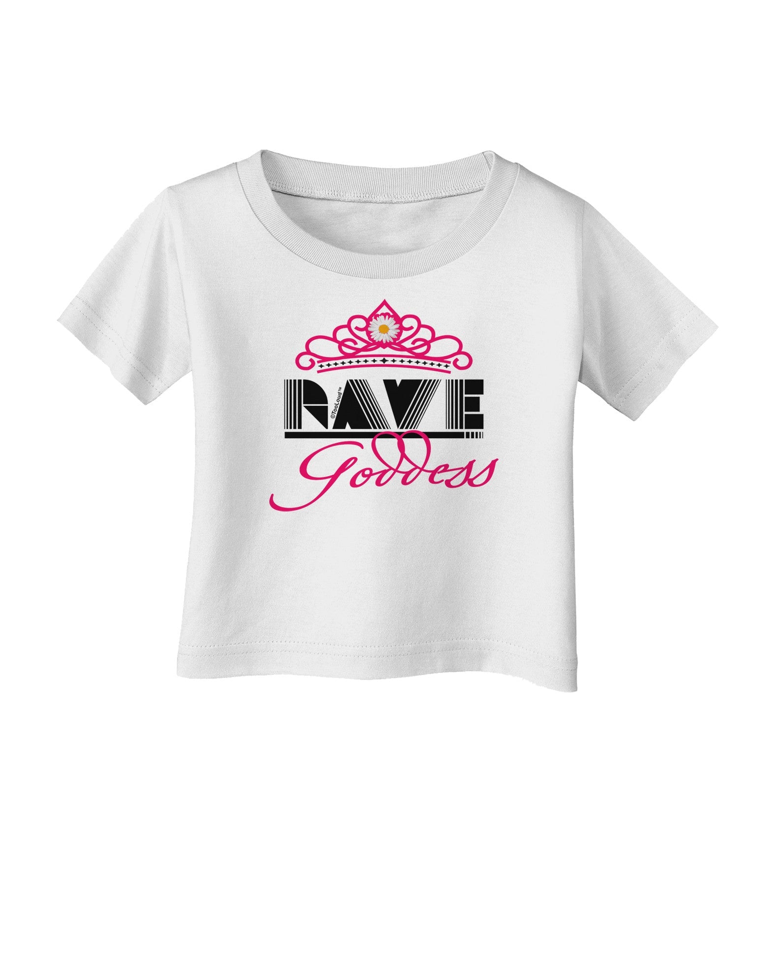 Rave Goddess Infant T-Shirt-Infant T-Shirt-TooLoud-White-06-Months-Davson Sales