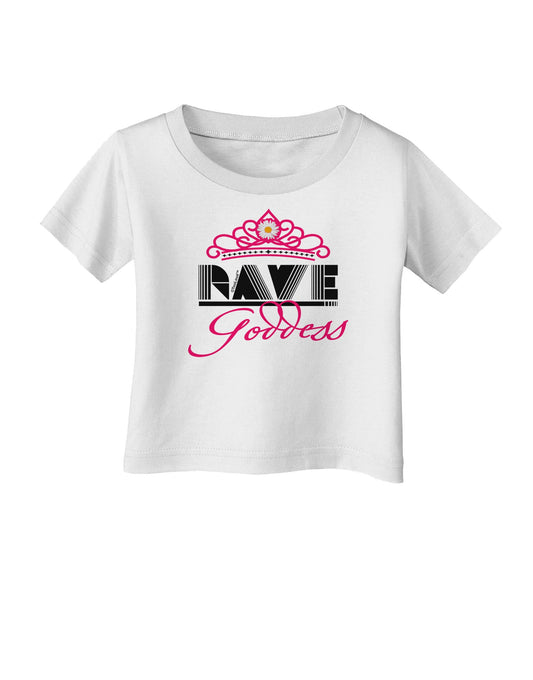 Rave Goddess Infant T-Shirt-Infant T-Shirt-TooLoud-White-06-Months-Davson Sales