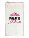 Rave Goddess Micro Terry Gromet Golf Towel 16 x 25 inch-Golf Towel-TooLoud-White-Davson Sales