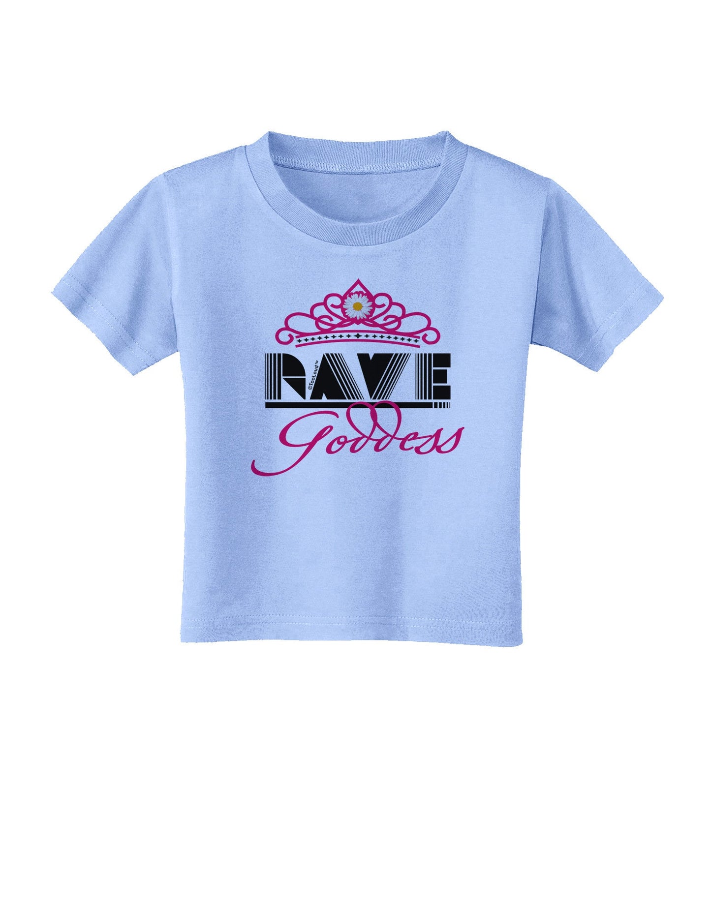 Rave Goddess Toddler T-Shirt-Toddler T-Shirt-TooLoud-Aquatic-Blue-2T-Davson Sales