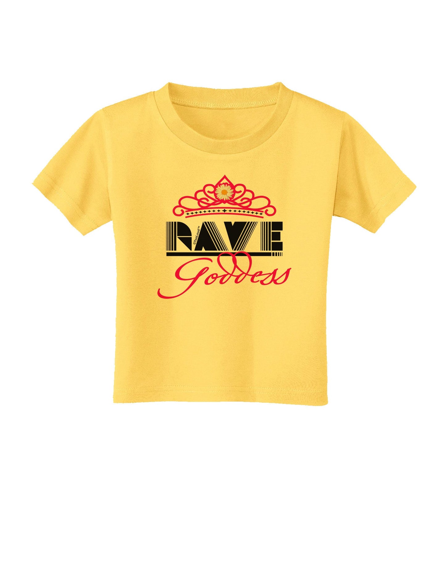 Rave Goddess Toddler T-Shirt-Toddler T-Shirt-TooLoud-Yellow-2T-Davson Sales