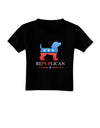 RePUPlican Toddler T-Shirt Dark-Toddler T-Shirt-TooLoud-Black-2T-Davson Sales