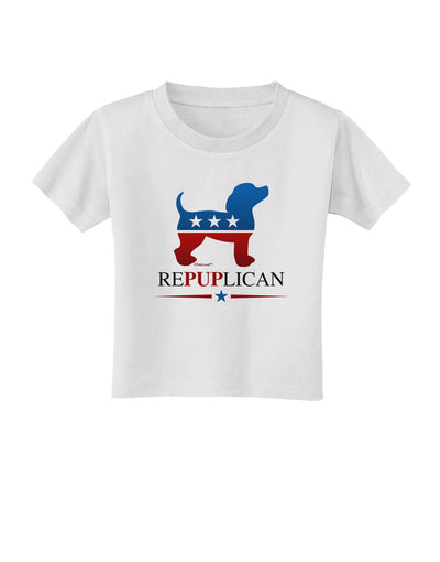 RePUPlican Toddler T-Shirt-Toddler T-Shirt-TooLoud-White-2T-Davson Sales