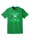 Real Girls Drink Green Beer Adult Dark T-Shirt-Mens T-Shirt-TooLoud-Kelly-Green-Small-Davson Sales