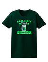 Real Girls Drink Green Beer Womens Dark T-Shirt-TooLoud-Forest-Green-Small-Davson Sales