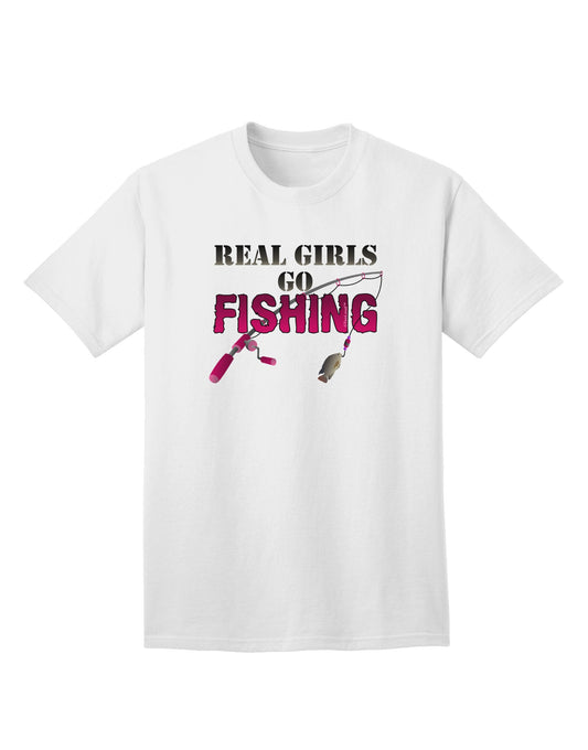 Real Girls Go Fishing Adult T-Shirt-unisex t-shirt-TooLoud-White-Small-Davson Sales