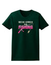 Real Girls Go Fishing Womens Dark T-Shirt-Womens T-Shirt-TooLoud-Forest-Green-Small-Davson Sales