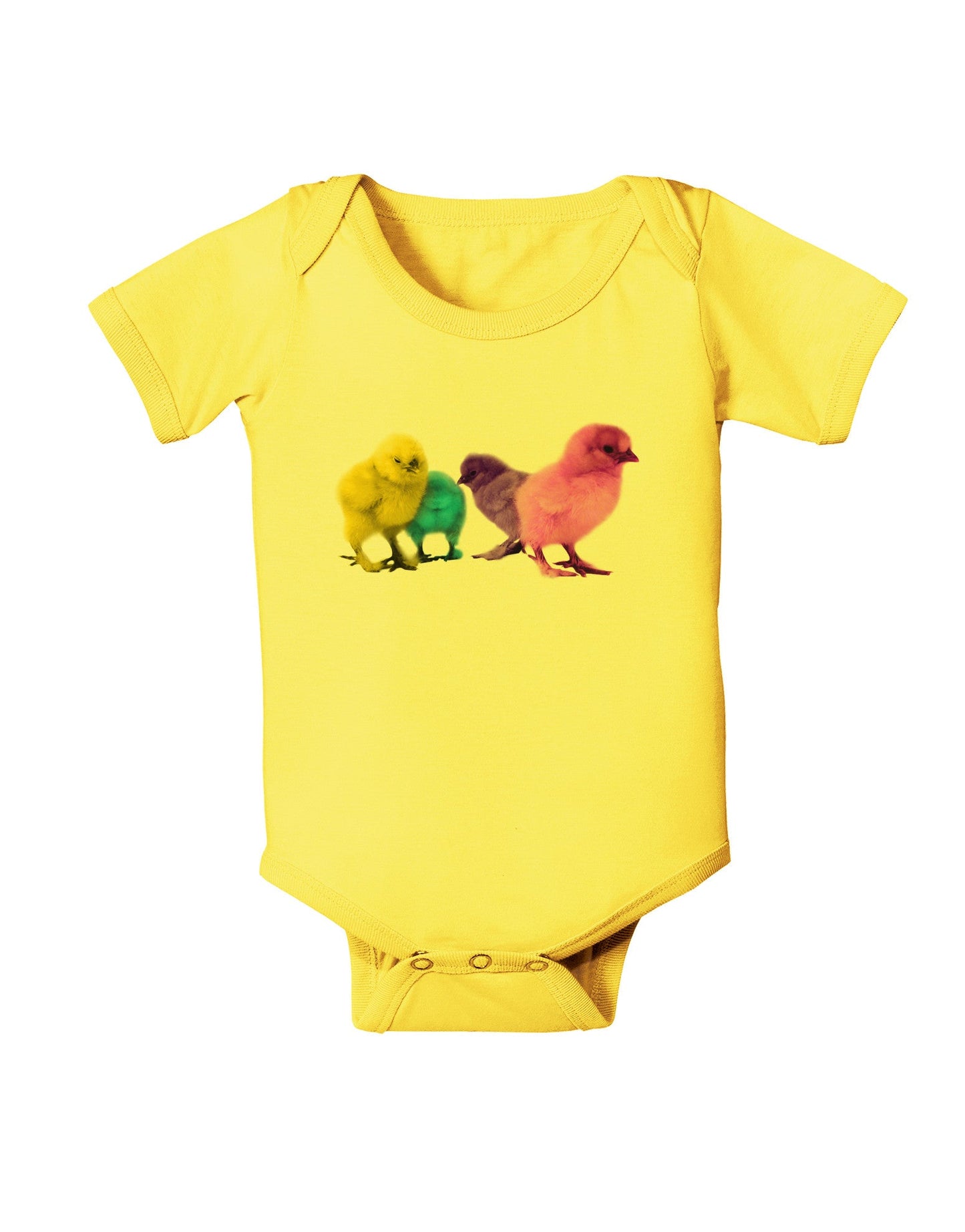 Real Life Peepers Baby Romper Bodysuit-Baby Romper-TooLoud-Yellow-06-Months-Davson Sales