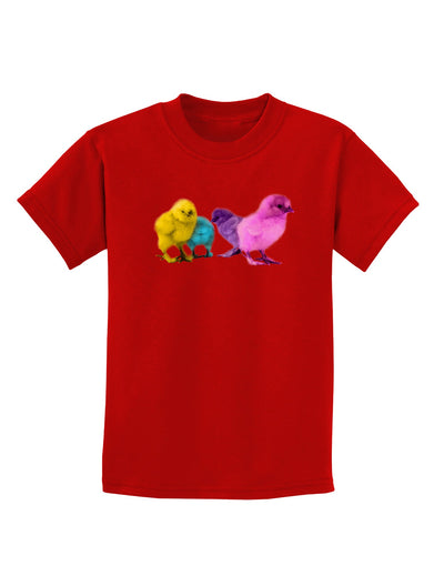 Real Life Peepers Childrens Dark T-Shirt-Childrens T-Shirt-TooLoud-Red-X-Small-Davson Sales