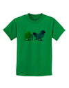 Real Life Peepers Childrens T-Shirt-Childrens T-Shirt-TooLoud-Kelly-Green-X-Small-Davson Sales