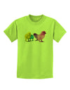 Real Life Peepers Childrens T-Shirt-Childrens T-Shirt-TooLoud-Lime-Green-X-Small-Davson Sales