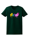 Real Life Peepers Womens Dark T-Shirt-TooLoud-Forest-Green-Small-Davson Sales