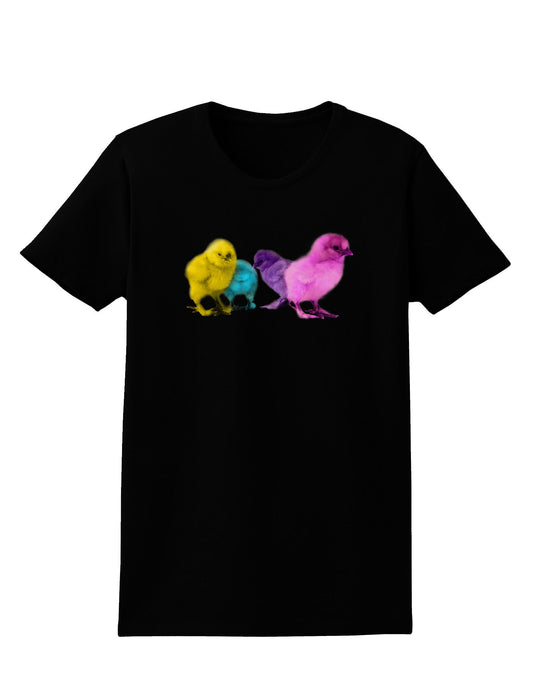 Real Life Peepers Womens Dark T-Shirt-TooLoud-Black-X-Small-Davson Sales
