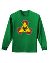 Recycle Biohazard Sign Adult Long Sleeve Dark T-Shirt by TooLoud-TooLoud-Kelly-Green-Small-Davson Sales