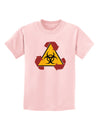 Recycle Biohazard Sign Childrens T-Shirt by TooLoud-Childrens T-Shirt-TooLoud-PalePink-X-Small-Davson Sales