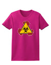 Recycle Biohazard Sign Womens Dark T-Shirt by TooLoud-Womens T-Shirt-TooLoud-Hot-Pink-Small-Davson Sales