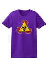 Recycle Biohazard Sign Womens Dark T-Shirt by TooLoud-Womens T-Shirt-TooLoud-Purple-X-Small-Davson Sales