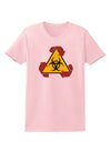 Recycle Biohazard Sign Womens T-Shirt by TooLoud-Womens T-Shirt-TooLoud-PalePink-X-Small-Davson Sales