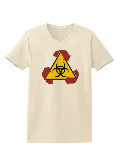 Recycle Biohazard Sign Womens T-Shirt by TooLoud-Womens T-Shirt-TooLoud-Natural-X-Small-Davson Sales