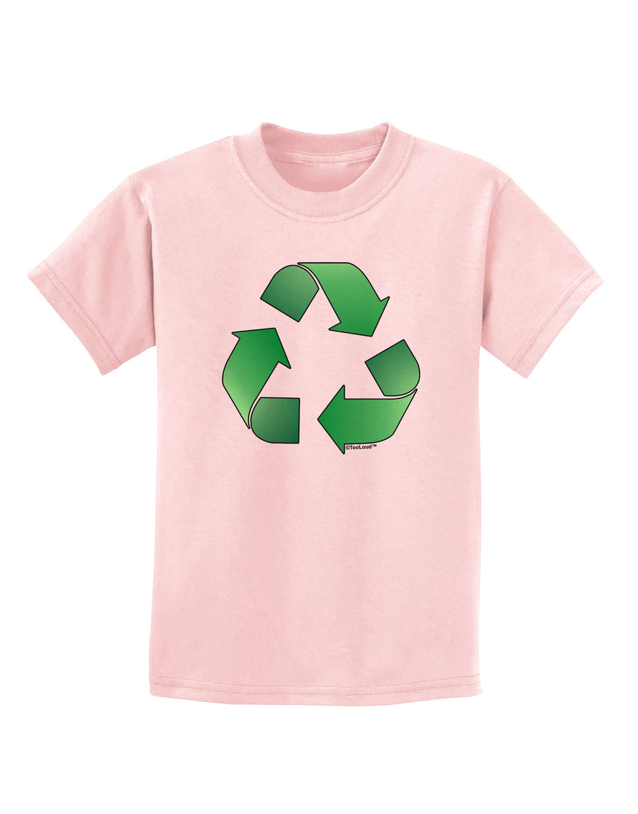 Recycle Green Childrens T-Shirt by TooLoud-Childrens T-Shirt-TooLoud-White-X-Small-Davson Sales