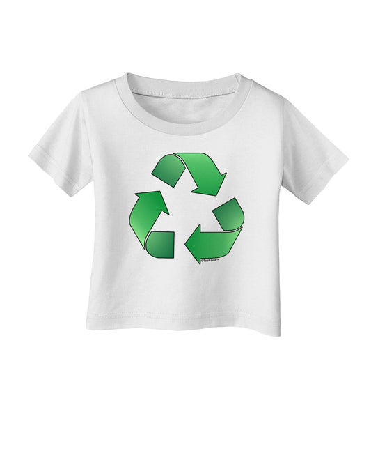 Recycle Green Infant T-Shirt by TooLoud-Infant T-Shirt-TooLoud-White-06-Months-Davson Sales