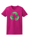 Recycle Green Womens Dark T-Shirt by TooLoud-Womens T-Shirt-TooLoud-Hot-Pink-Small-Davson Sales