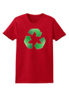 Recycle Green Womens Dark T-Shirt by TooLoud-Womens T-Shirt-TooLoud-Red-X-Small-Davson Sales