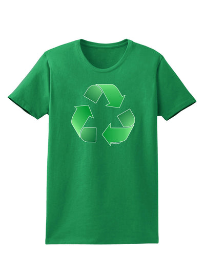 Recycle Green Womens Dark T-Shirt by TooLoud-Womens T-Shirt-TooLoud-Kelly-Green-X-Small-Davson Sales