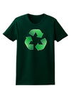 Recycle Green Womens Dark T-Shirt by TooLoud-Womens T-Shirt-TooLoud-Forest-Green-Small-Davson Sales