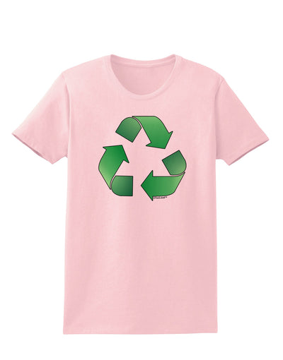 Recycle Green Womens T-Shirt by TooLoud-Womens T-Shirt-TooLoud-PalePink-X-Small-Davson Sales