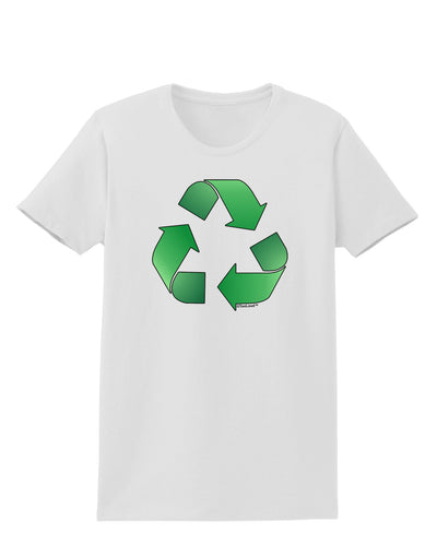 Recycle Green Womens T-Shirt by TooLoud-Womens T-Shirt-TooLoud-White-X-Small-Davson Sales