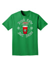 Red Cup Drink Coffee Hail Satan Adult Dark T-Shirt-Mens T-Shirt-TooLoud-Kelly-Green-Small-Davson Sales