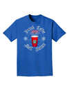 Red Cup Drink Coffee Hail Satan Adult Dark T-Shirt-Mens T-Shirt-TooLoud-Royal-Blue-Small-Davson Sales