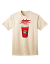 Red Cup Satan Coffee Adult T-Shirt-Mens T-Shirt-TooLoud-Natural-Small-Davson Sales