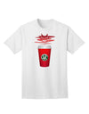 Red Cup Satan Coffee Adult T-Shirt-Mens T-Shirt-TooLoud-White-Small-Davson Sales