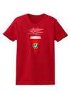 Red Cup Satan Coffee Womens Dark T-Shirt-TooLoud-Red-X-Small-Davson Sales