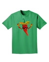 Red Hot Mexican Chili Pepper Adult Dark T-Shirt-Mens T-Shirt-TooLoud-Kelly-Green-Small-Davson Sales