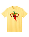 Red Hot Mexican Chili Pepper Adult T-Shirt: A Bold Statement Piece for the Fashion-Forward Adult-Mens T-shirts-TooLoud-Yellow-Small-Davson Sales