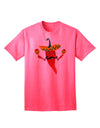 Red Hot Mexican Chili Pepper Adult T-Shirt: A Bold Statement Piece for the Fashion-Forward Adult-Mens T-shirts-TooLoud-Neon-Pink-Small-Davson Sales