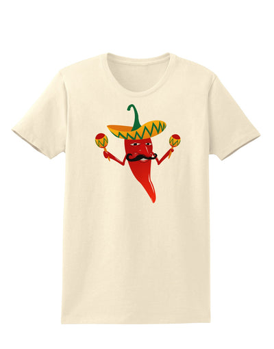 Red Hot Mexican Chili Pepper Womens T-Shirt-Womens T-Shirt-TooLoud-Natural-X-Small-Davson Sales