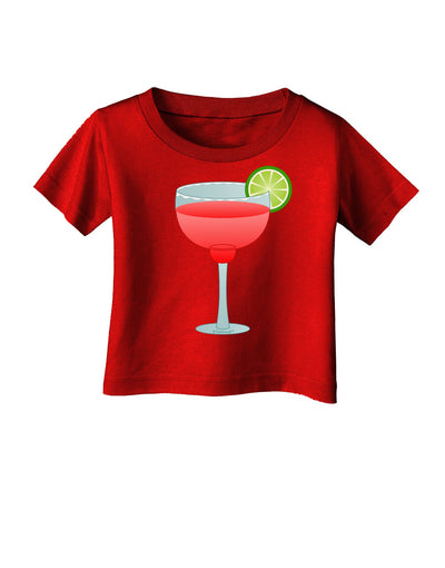 Red Margarita with Lime - Cinco de Mayo Infant T-Shirt Dark by TooLoud-Infant T-Shirt-TooLoud-Red-06-Months-Davson Sales