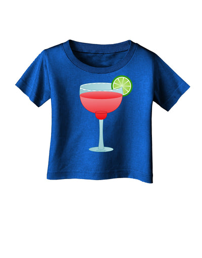 Red Margarita with Lime - Cinco de Mayo Infant T-Shirt Dark by TooLoud-Infant T-Shirt-TooLoud-Royal-Blue-06-Months-Davson Sales