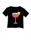 Red Margarita with Lime - Cinco de Mayo Infant T-Shirt Dark by TooLoud-Infant T-Shirt-TooLoud-Black-06-Months-Davson Sales