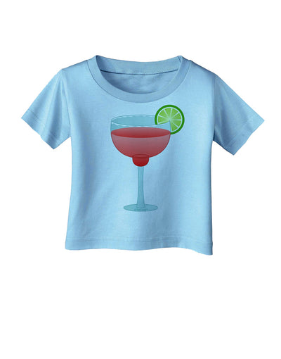 Red Margarita with Lime - Cinco de Mayo Infant T-Shirt by TooLoud-Infant T-Shirt-TooLoud-Aquatic-Blue-06-Months-Davson Sales