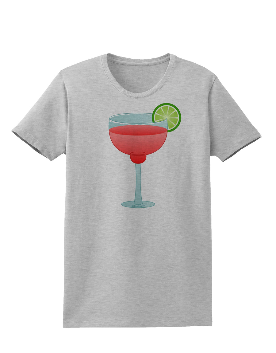 Red Margarita with Lime - Cinco de Mayo Womens T-Shirt by TooLoud-Womens T-Shirt-TooLoud-White-X-Small-Davson Sales