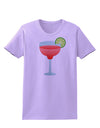 Red Margarita with Lime - Cinco de Mayo Womens T-Shirt by TooLoud-Womens T-Shirt-TooLoud-Lavender-X-Small-Davson Sales