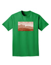 Red Planet Landscape Adult Dark T-Shirt-Mens T-Shirt-TooLoud-Kelly-Green-Small-Davson Sales