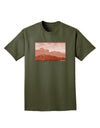 Red Planet Landscape Adult Dark T-Shirt-Mens T-Shirt-TooLoud-Military-Green-Small-Davson Sales