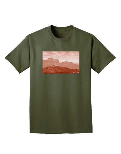 Red Planet Landscape Adult Dark T-Shirt-Mens T-Shirt-TooLoud-Military-Green-Small-Davson Sales